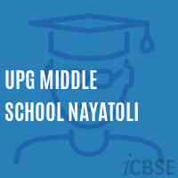 Upg Middle School Nayatoli Logo