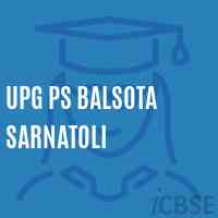 Upg Ps Balsota Sarnatoli Primary School Logo
