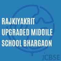 Rajkiyakrit Upgraded Middile School Bhargaon Logo