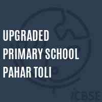 Upgraded Primary School Pahar Toli Logo