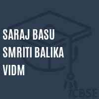 Saraj Basu Smriti Balika Vidm Secondary School Logo