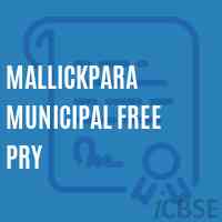 Mallickpara Municipal Free Pry Primary School Logo