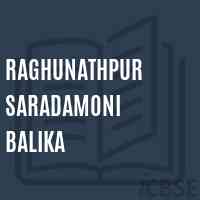 Raghunathpur Saradamoni Balika Secondary School Logo