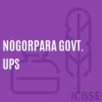 Nogorpara Govt. Ups Middle School Logo