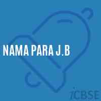 Nama Para J.B Primary School Logo