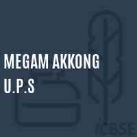 Megam Akkong U.P.S Middle School Logo