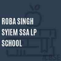 Roba Singh Syiem Ssa Lp School Logo