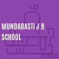Mundabasti J.B. School Logo
