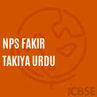 Nps Fakir Takiya Urdu Primary School Logo