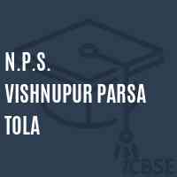N.P.S. Vishnupur Parsa Tola Primary School Logo