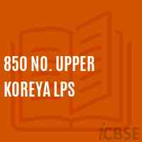 850 No. Upper Koreya Lps Primary School Logo