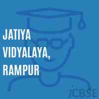 Jatiya Vidyalaya, Rampur Middle School Logo