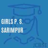 Girls P. S. Sarimpur Primary School Logo