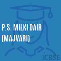 P.S. Milki Dair (Majvari) Primary School Logo