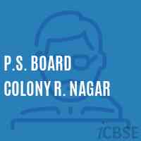 P.S. Board Colony R. Nagar Primary School Logo