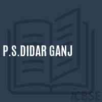 P.S.Didar Ganj Primary School Logo