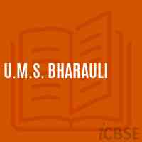 U.M.S. Bharauli Middle School Logo