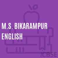 M.S. Bikarampur English Middle School Logo