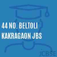44 No. Beltoli Kakragaon Jbs Primary School Logo