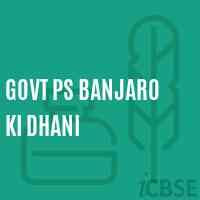 Govt Ps Banjaro Ki Dhani Primary School Logo