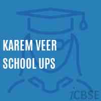 Karem Veer School Ups Logo