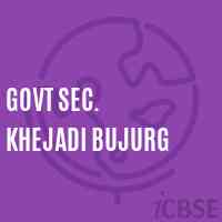 Govt Sec. Khejadi Bujurg Secondary School Logo