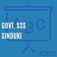 Govt. Sss Sinduki High School Logo