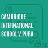 Cambridge International School V.Pura Logo