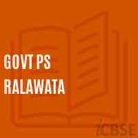 Govt Ps Ralawata Primary School Logo