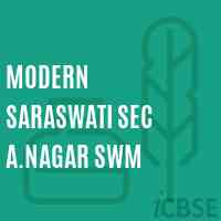 Modern Saraswati Sec A.Nagar Swm Secondary School Logo
