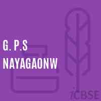 G. P.S Nayagaonw Primary School Logo