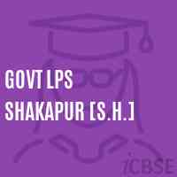 Govt Lps Shakapur [S.H.] Middle School Logo