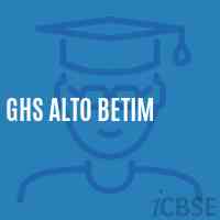 Ghs Alto Betim Secondary School Logo