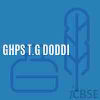 Ghps T.G Doddi Middle School Logo