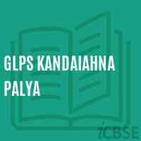 Glps Kandaiahna Palya Primary School Logo