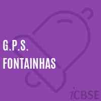 G.P.S. Fontainhas Primary School Logo