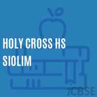 Holy Cross Hs Siolim Secondary School Logo