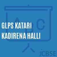 Glps Katari Kadirena Halli Primary School Logo