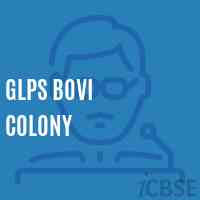 Glps Bovi Colony Primary School Logo