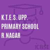 K.T.E.S. Upp. Primary School R.Nagar Logo
