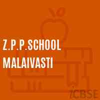 Z.P.P.School Malaivasti Logo