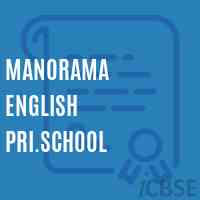 Manorama English Pri.School Logo