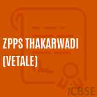 Zpps Thakarwadi (Vetale) Primary School Logo