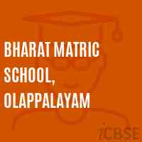 Bharat Matric School, Olappalayam Logo