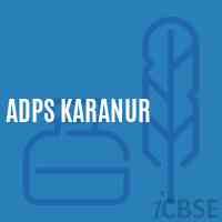 Adps Karanur Primary School Logo