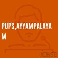 Pups,Ayyampalayam Primary School Logo