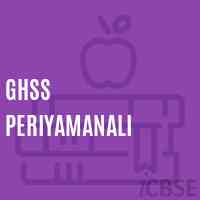 Ghss Periyamanali High School Logo