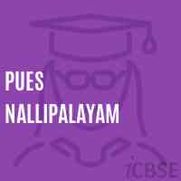 Pues Nallipalayam Primary School Logo
