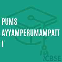 Pums Ayyamperumampatti Middle School Logo