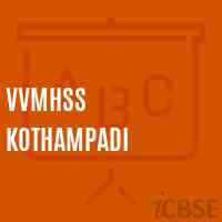 Vvmhss Kothampadi Senior Secondary School Logo